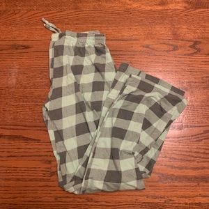 Plaid pj pants